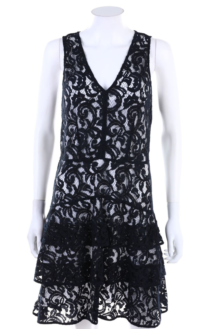 MICHAEL MICHAEL KORS - Lace Dress with Volants - D 34