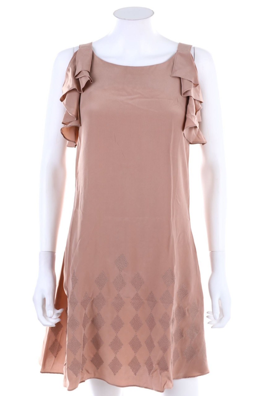 AJ ARMANI JEANS - Silk Dress with Volants - D 32