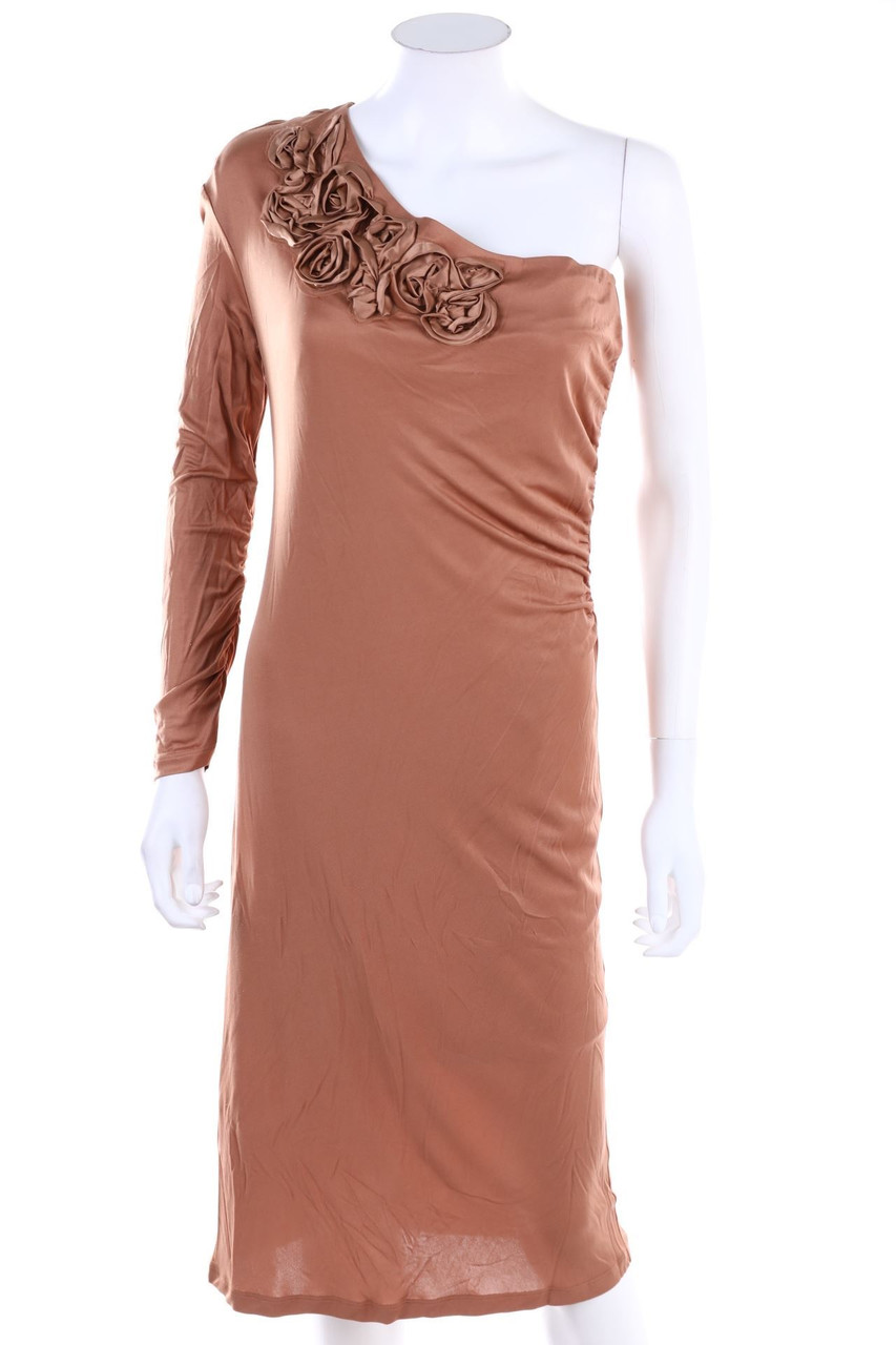 SCERVINO Street - One-Shoulder Dress made of Silk with Applications - D 40