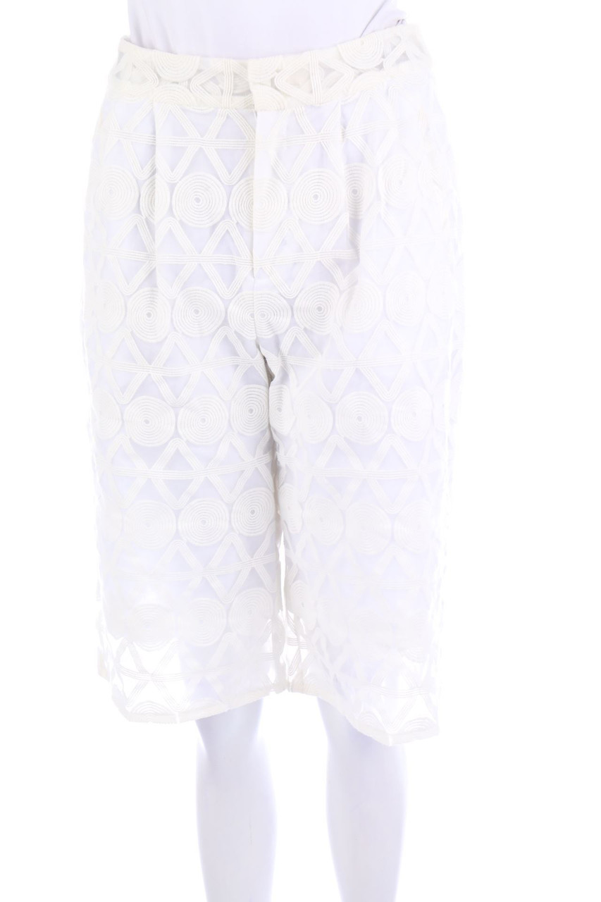 WEILI ZHENG - Shorts with Embroideries - S