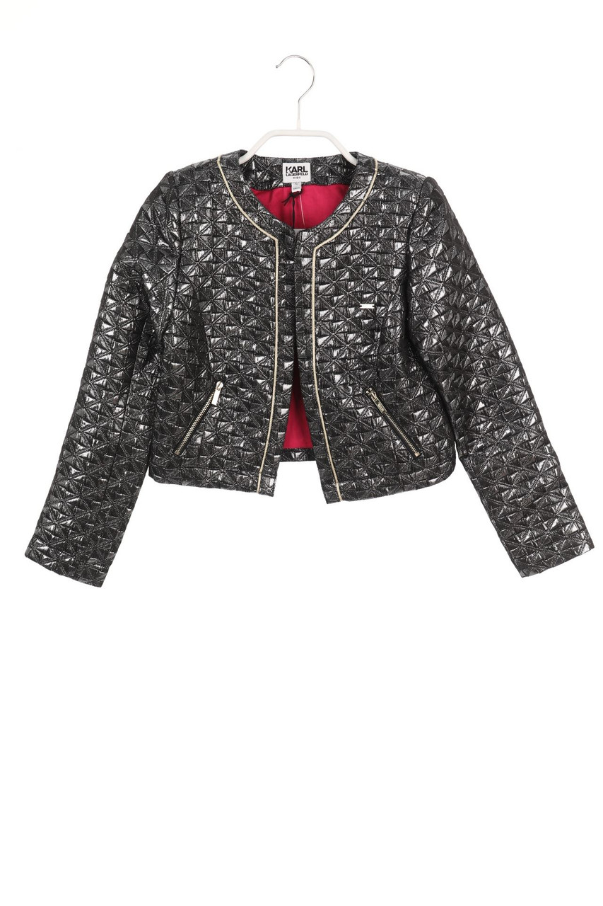 KARL LAGERFELD KIDS - Metallic blazer - 140