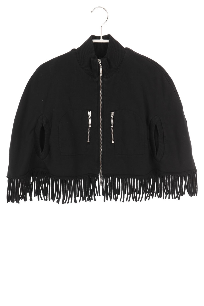 European Culture - Sweat Jacket with Fringes - 104