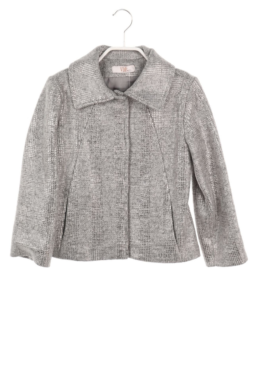 VDP CLUB - Checked blazer with Metallic Effect - 116