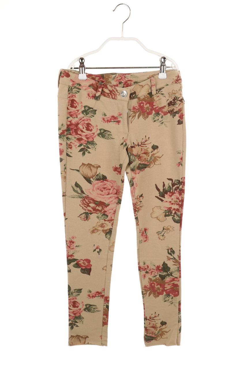 L:Ú L:Ú - pants with Flower Print - 128