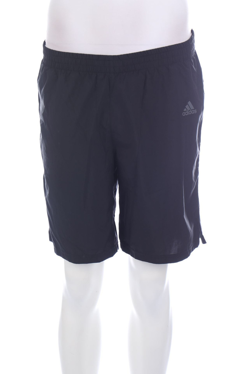 adidas - Sport-Shorts mit Logo-Print - M