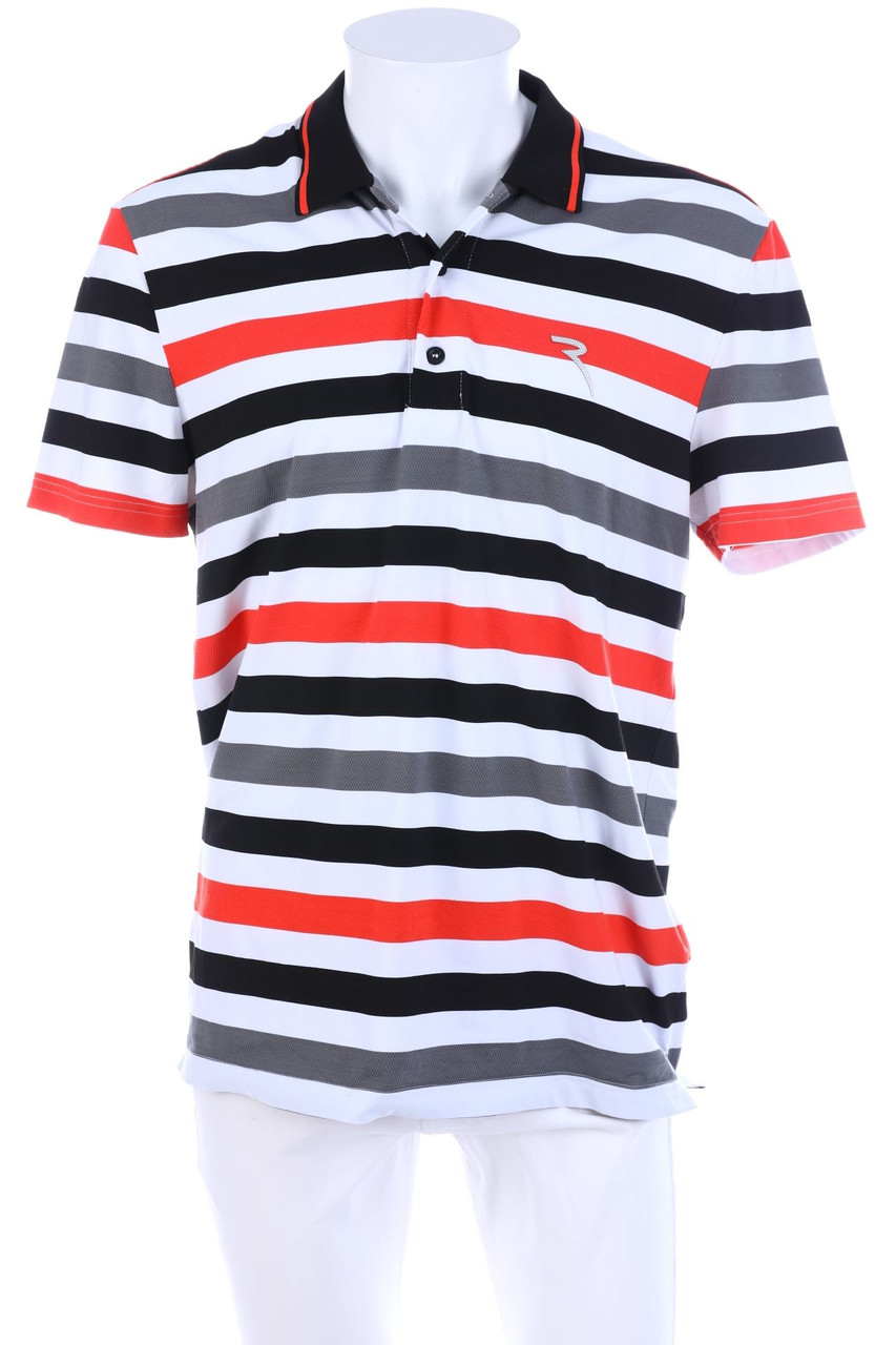 CHERVÒ - Poloshirt mit Streifen - 2XL