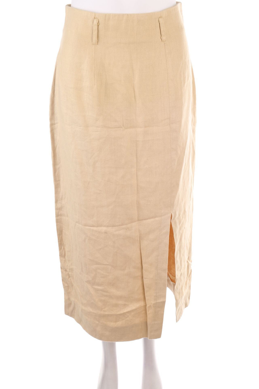 Karen Kane - Midi Skirt, Linen - D 42