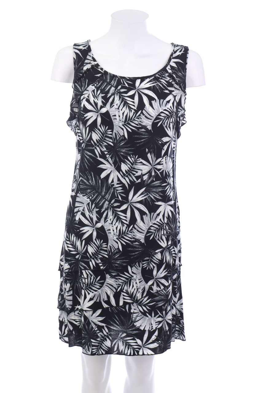 TAIFUN - Dress with Tropical Print - XS