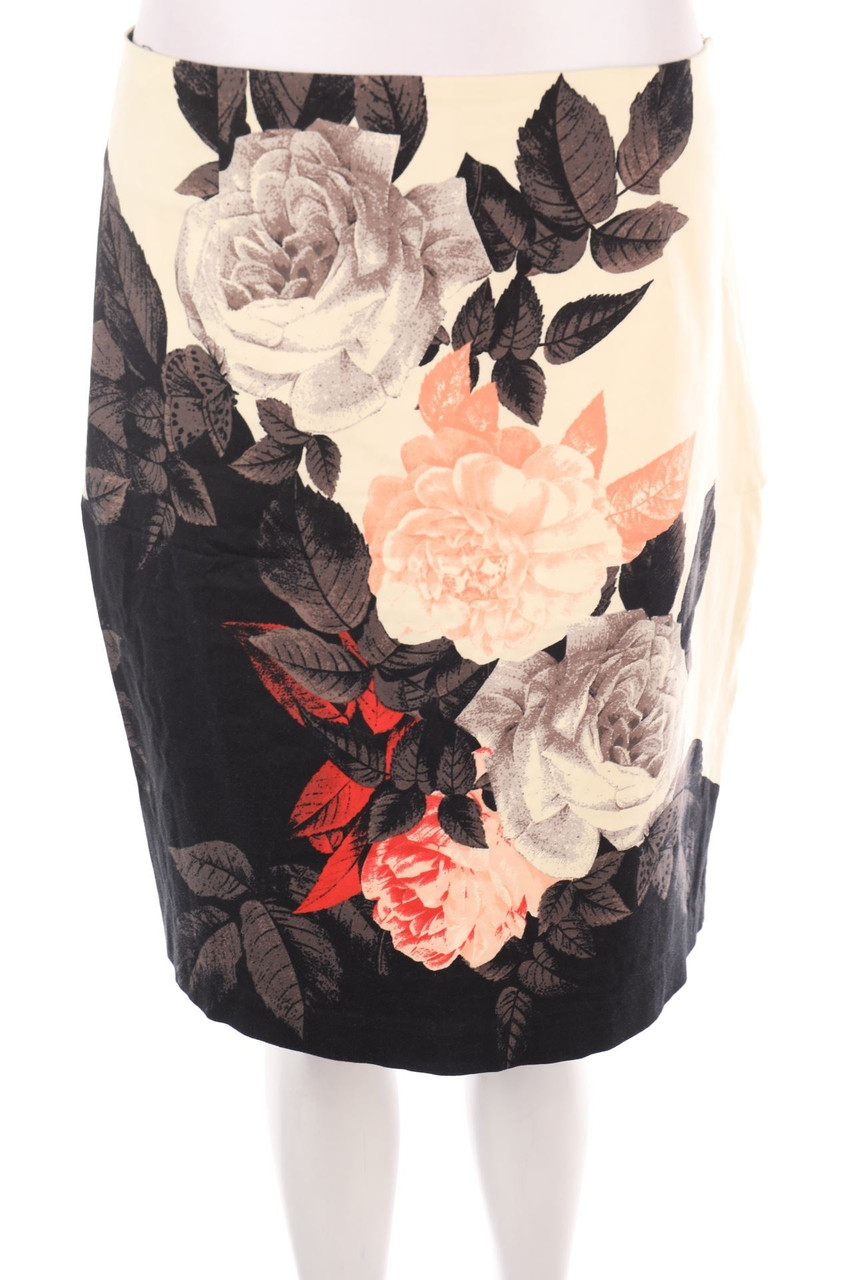 Phase Eight - Skirt with Flower Print - D 42