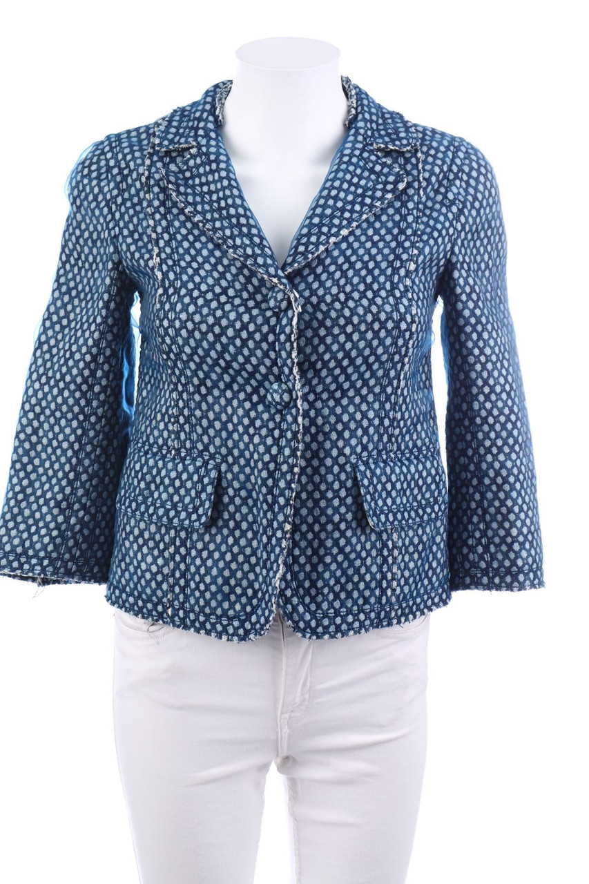 MARC JACOBS - Blazer aus Baumwoll-Mix mit Leinen - D 32