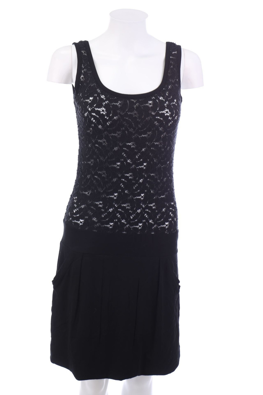 D.EXTERIOR - Mini Dress with Lace - D 36