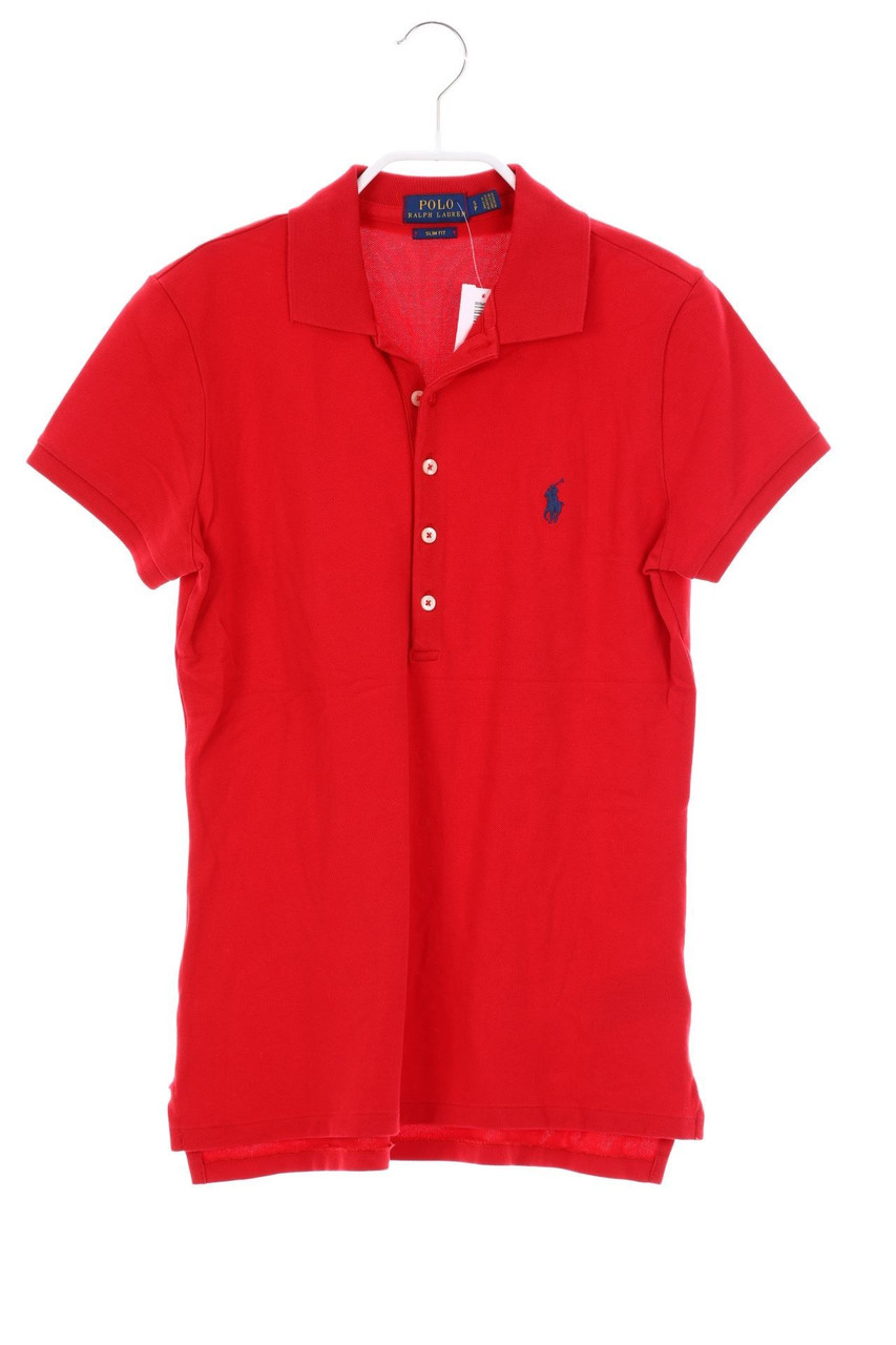 RALPH LAUREN - polo shirt with Logo-Stitching - 134