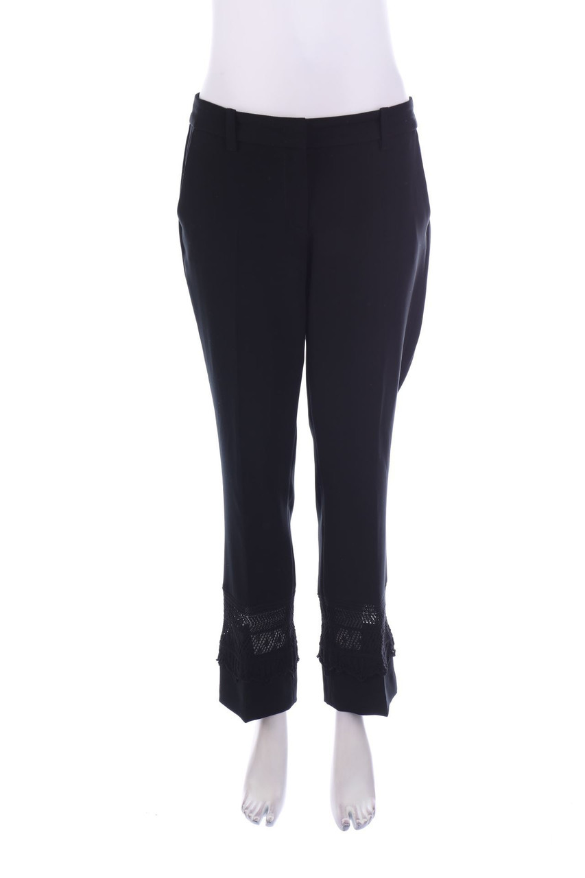 MARC CAIN - Hose mit Spitzen-Einsatz - D 38