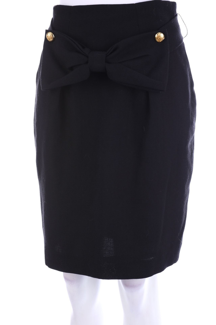 sandro - Skirt, Wool-Blend with Bow - D 38