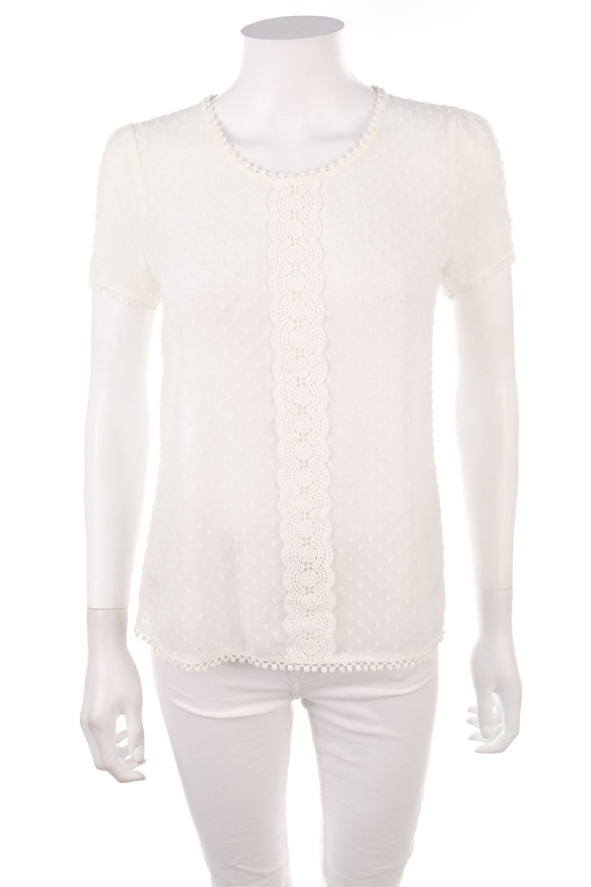 HALLHUBER - Kurzarm-Bluse - XS