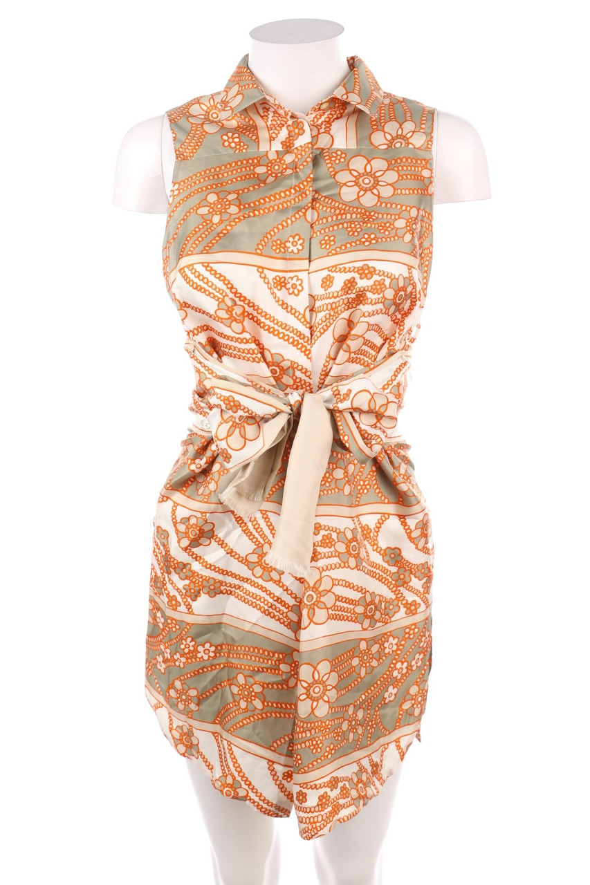 WALTER VOULAZ - Vintage Style-Silk Dress - D 36