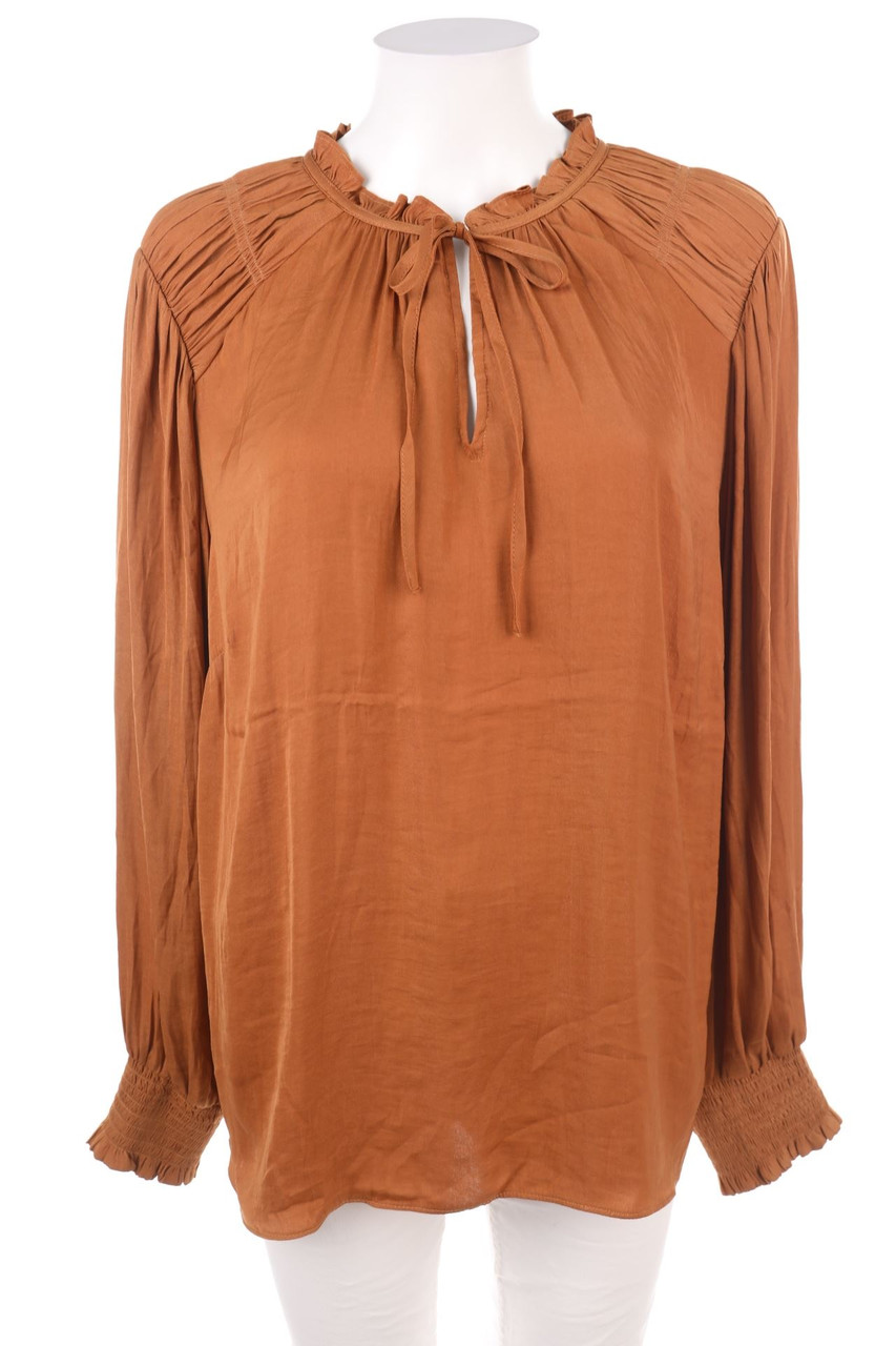 RACHEL ZOE - Pussy Bow Blouse - XL