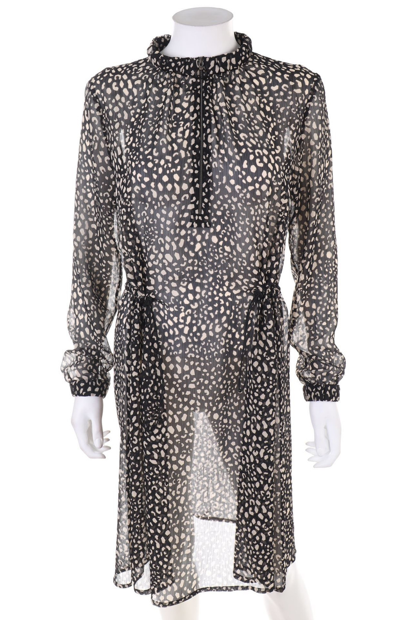 MARC CAIN - Maxi Dress with Leo Print - D 38