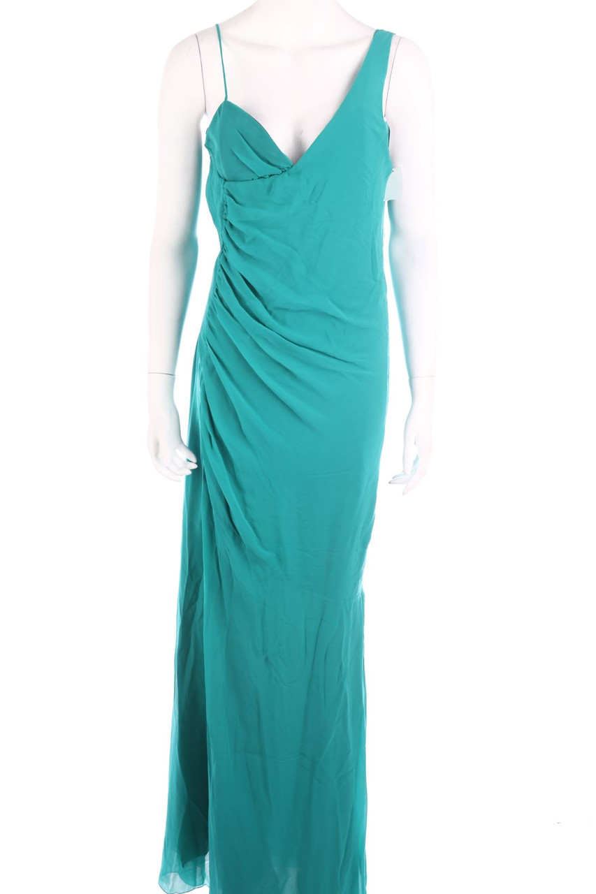 PATRIZIA PEPE SERA - Evening Gown, Silk-blend with Asymmetrical Cut - D 40