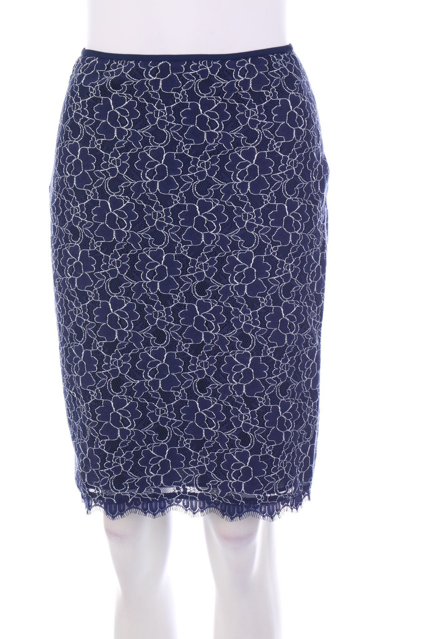 DIANE von FÜRSTENBERG - Bleistift-Rock aus Spitze - D 36