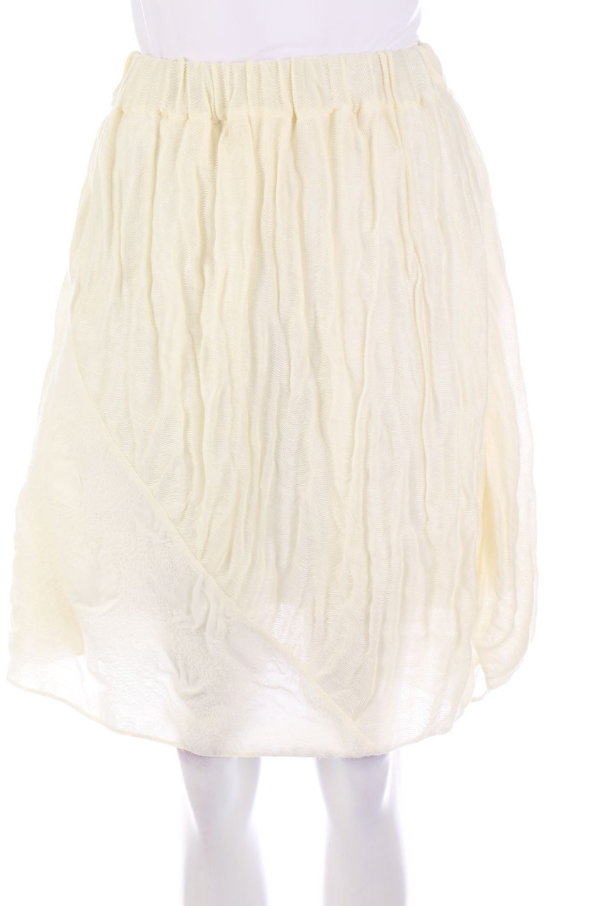 Kristina Ti - Rock aus Leinen-Mix mit Seide - D 34