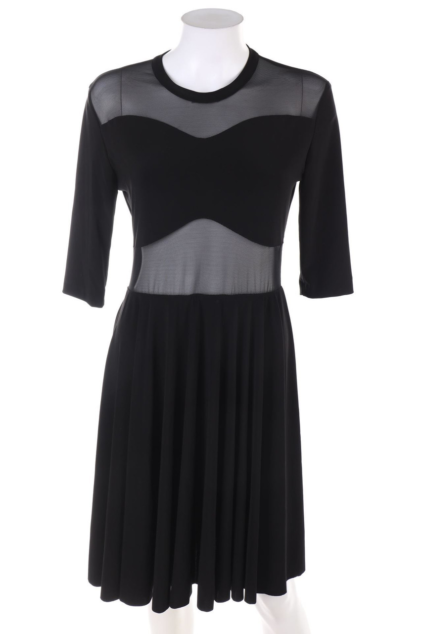 KAMALIKULTURE BY NORMA KAMALI - Dress with Mesh Insert - M