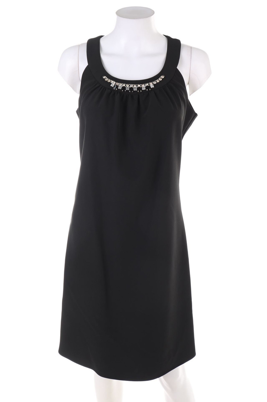 BLUGIRL Folies - Etui-Kleid mit Strass-Steinen - D 36