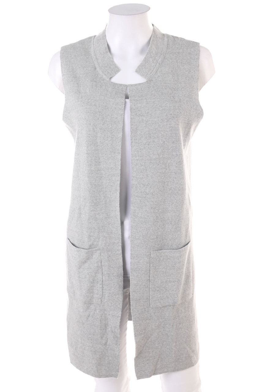 rich & royal - Strickweste aus Schurwoll-Mix - D 42