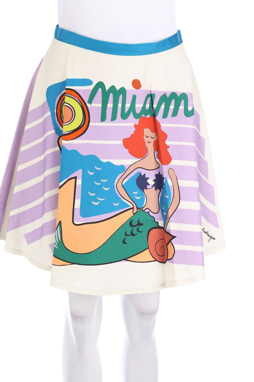 LEO STUDIO DESIGN - Skirt with Print - M