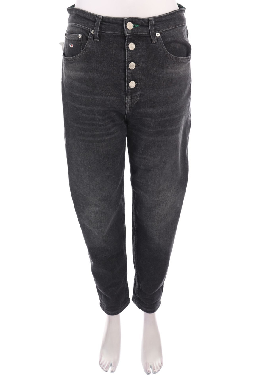 TOMMY JEANS Tommy Hilfiger - Used Look-Mom-Jeans - W28