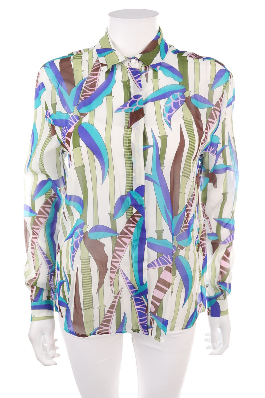 MSGM - Silk Blouse with Pattern - D 34