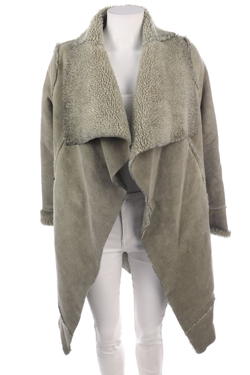 Fornarina - Faux Shearling Coat - S