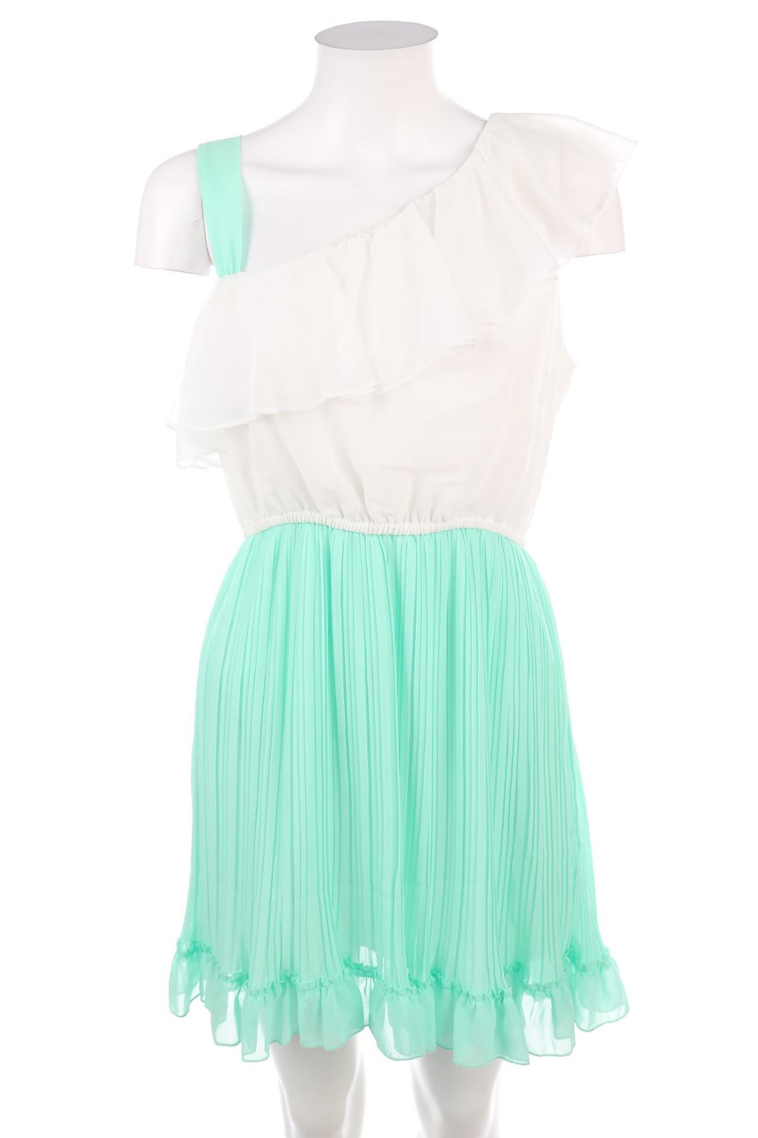 MANGANO - Mini Dress with Volants - D 38