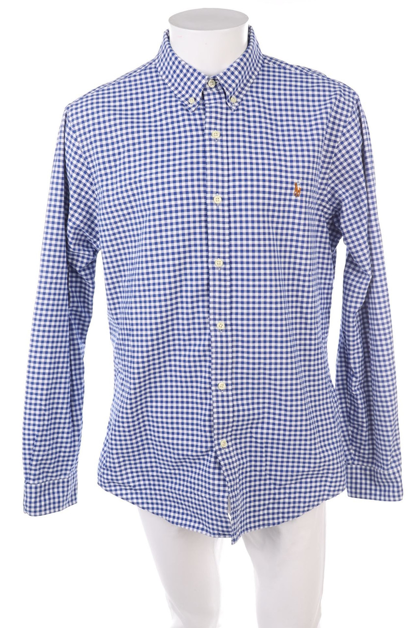 POLO RALPH LAUREN - kariertes Button-down-Hemd - XL