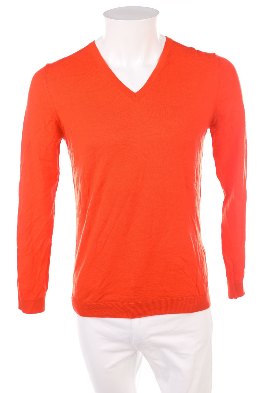MAERZ MUENCHEN - Schurwoll-Pullover mit V-Neck - M