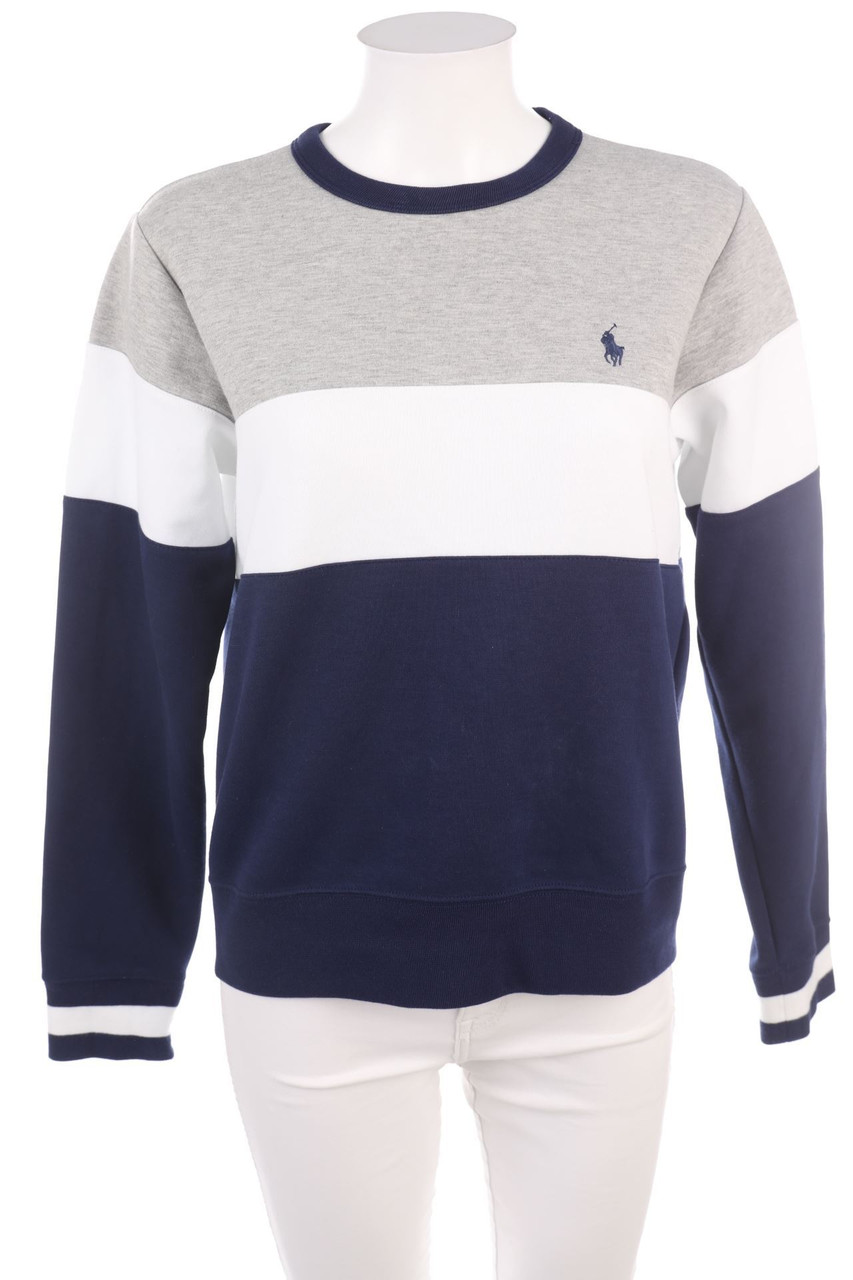 POLO RALPH LAUREN - Sweatshirt with Logo-Stitching - M
