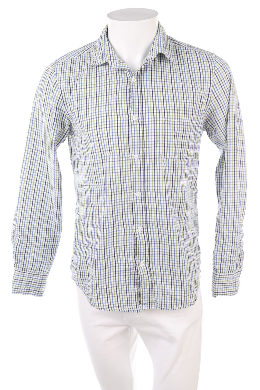 UNITED COLORS OF BENETTON - kariertes Hemd - M