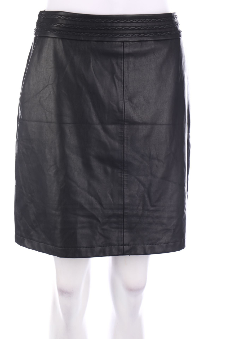BOSS HUGO BOSS - Faux Leather Skirt - M
