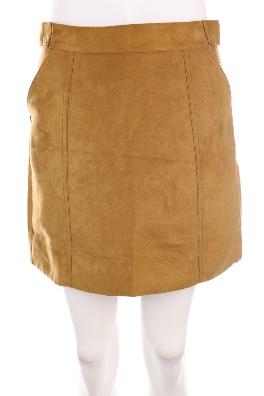 BANANA REPUBLIC - faux leather mini-skirt - XS