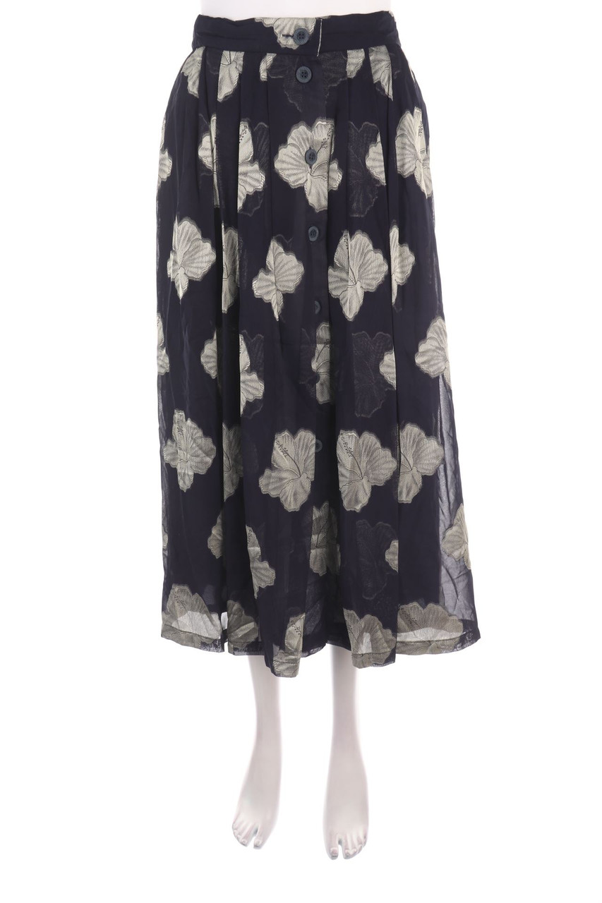 Laurèl - Midi-Pleated-Skirt - M