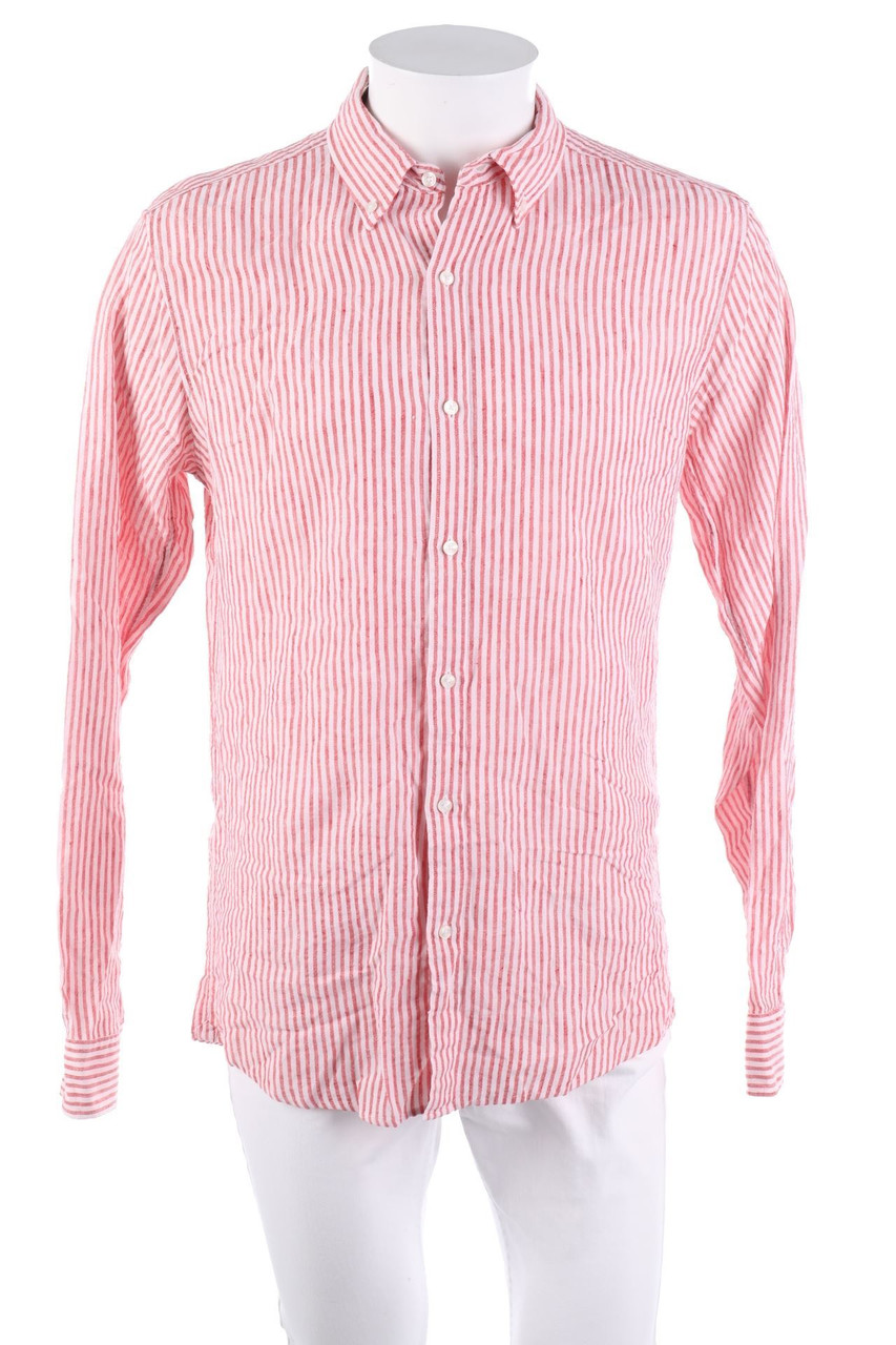 MICHAEL KORS - gestreiftes Button-down-Hemd - S