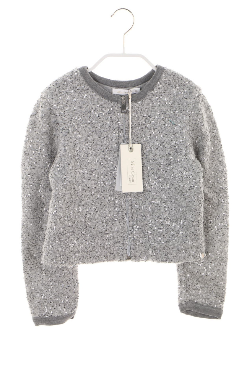 MISS GRANT - Bouclé-cardigan with Sequins - 116
