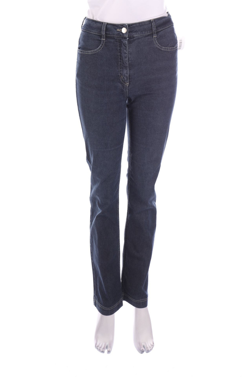 comma - Dark Denim Straight Cut Jeans - S