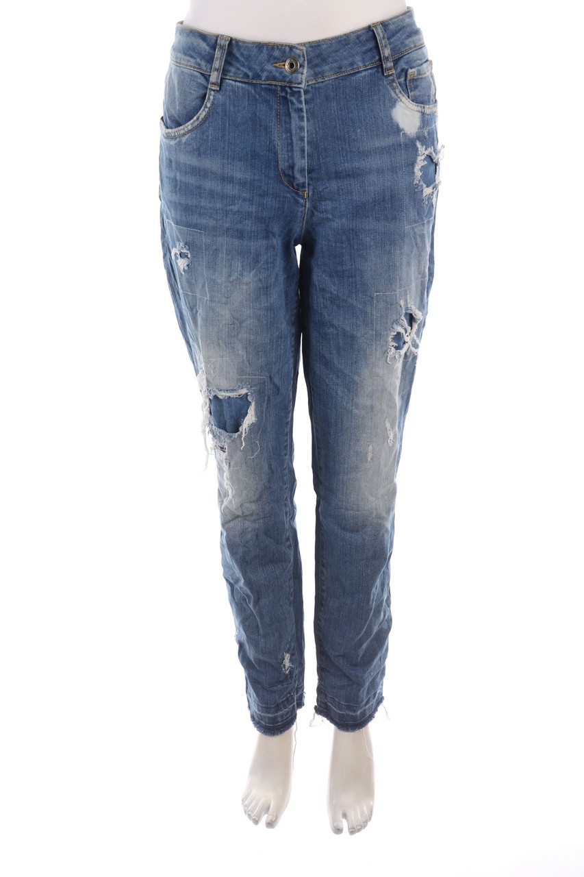 MARC AUREL - Straight Cut Distressed Jeans - 2XL