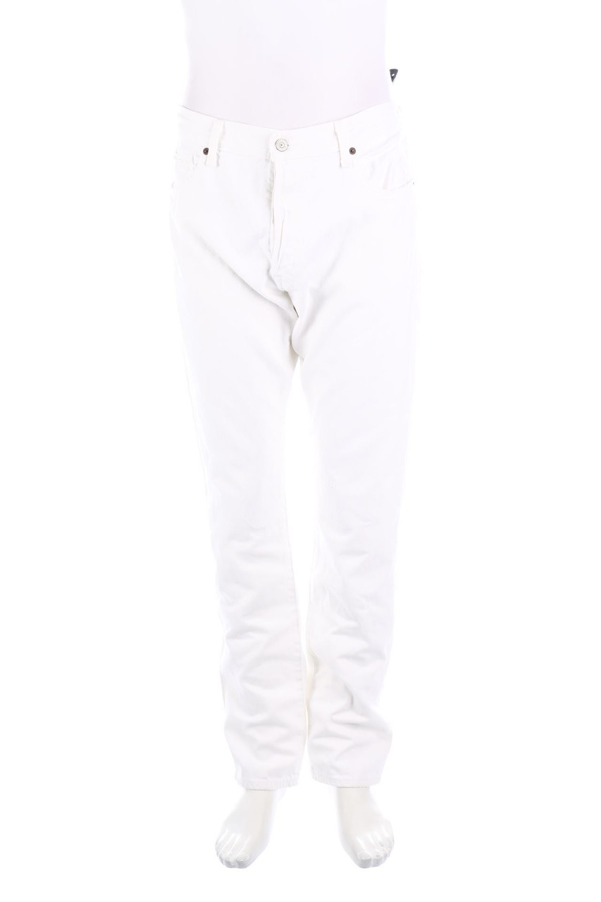 DENIM & SUPPLY RALPH LAUREN - Distressed Straight Cut Jeans - W38