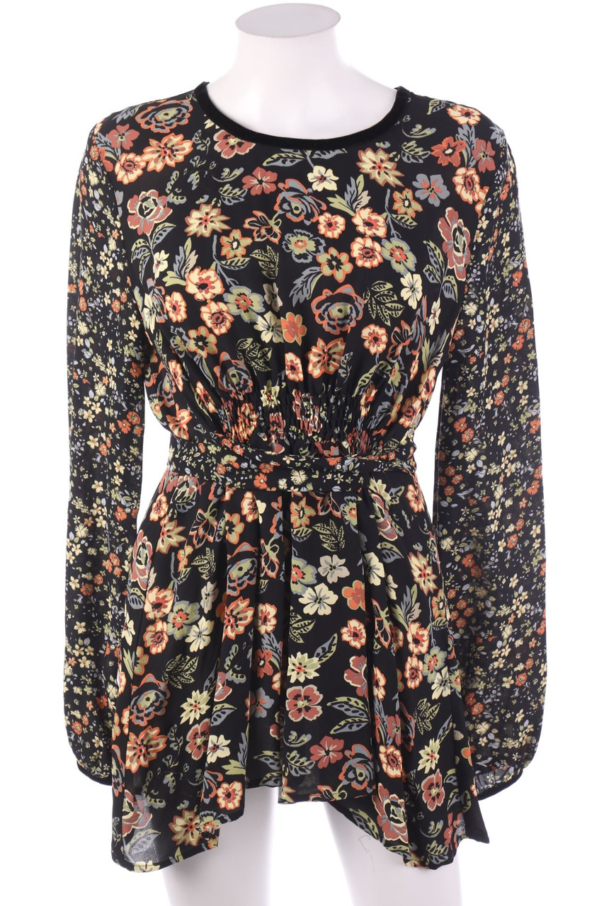 HERNO - Blouse with Flower Print, Viscose - S