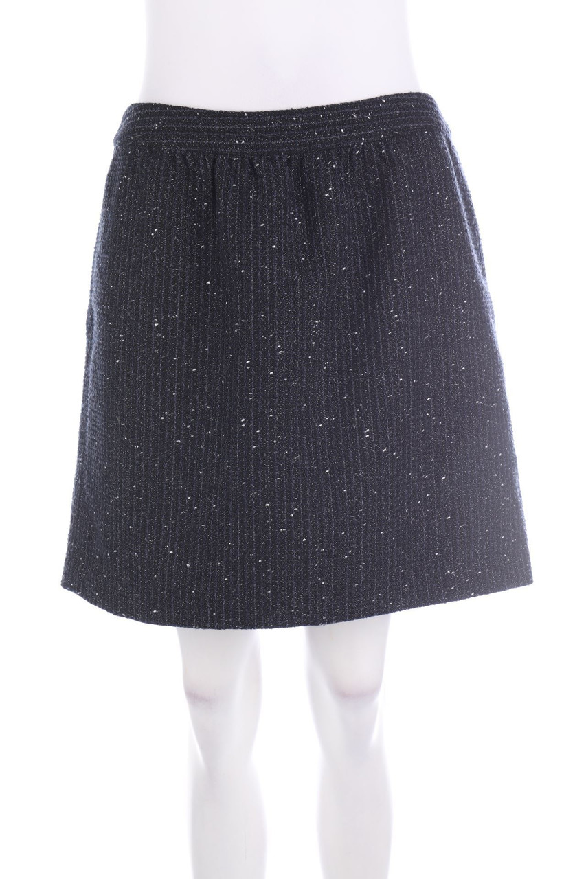 Ann Taylor LOFT - Glitter-Skirt, Checked - D 38