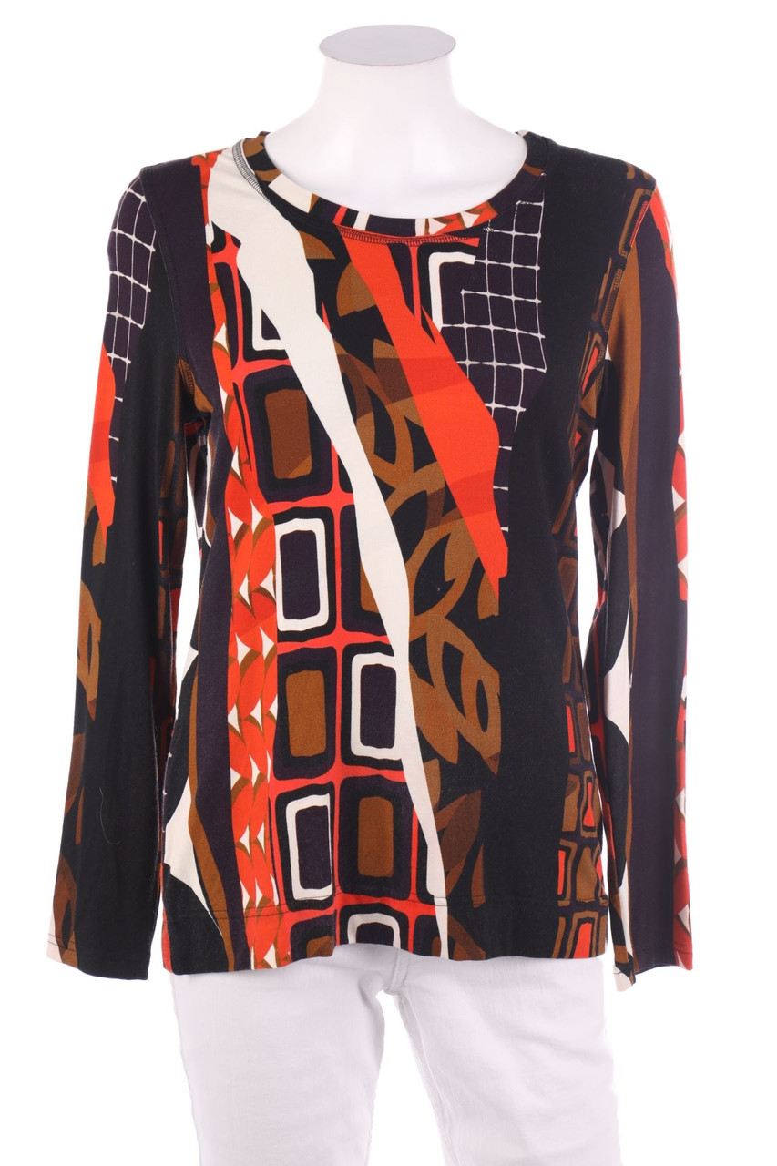 I´Cona - Longsleeve-Shirt with Pattern - L
