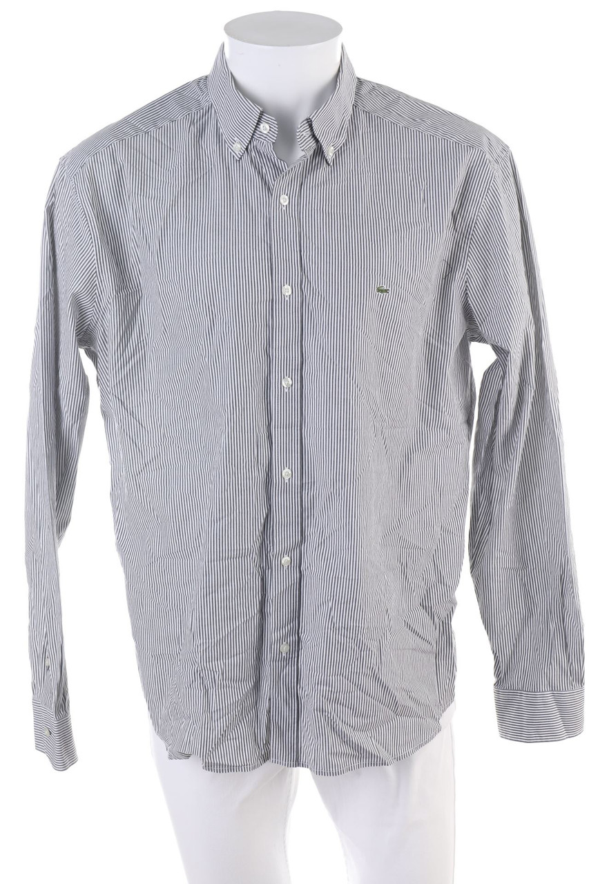 LACOSTE - gestreiftes Hemd - XL