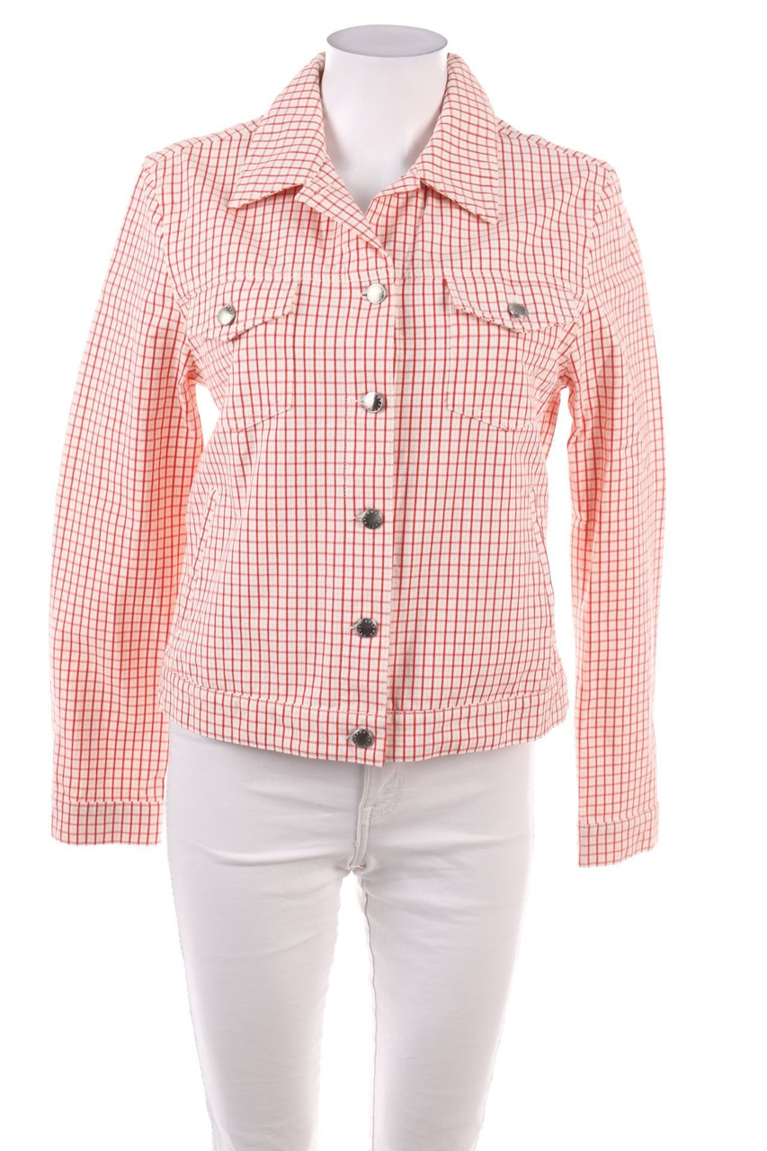 ESCADA SPORT - Jeans-Jacke mit Karo-Muster - D 38